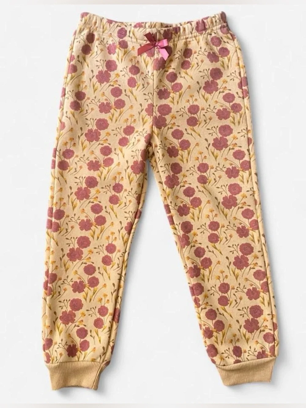 Girls' Floral sweatpants